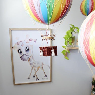 George the Giraffe - 50 x 70cm